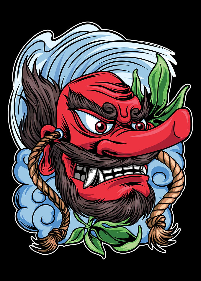 Tengu Japanese Doll