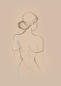 Female silhouette No 1