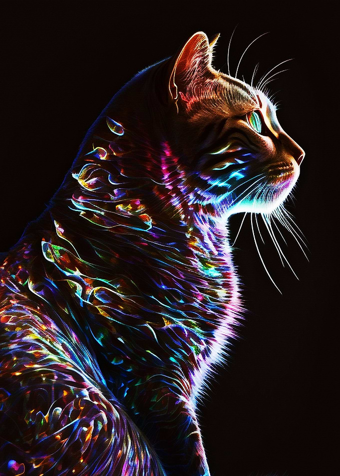 Paint Cat Art
