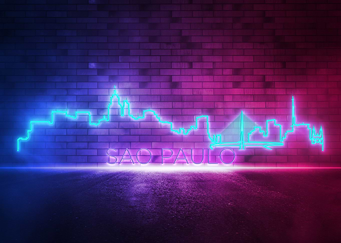 Skyline line Sao paulo