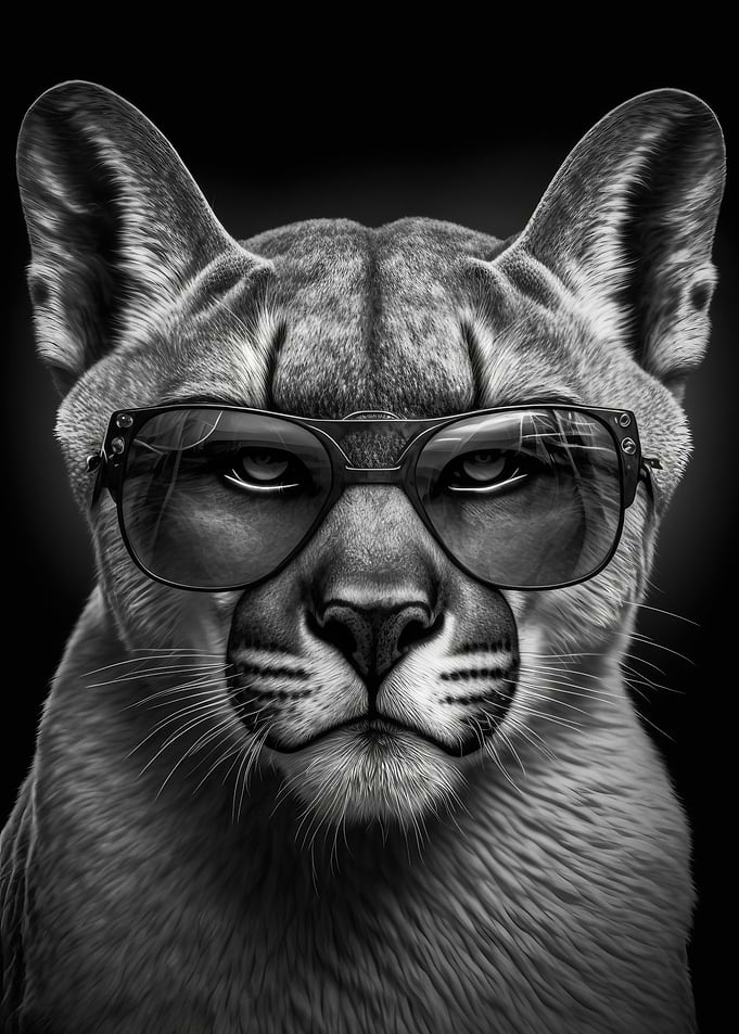 Portrait of a Cougar