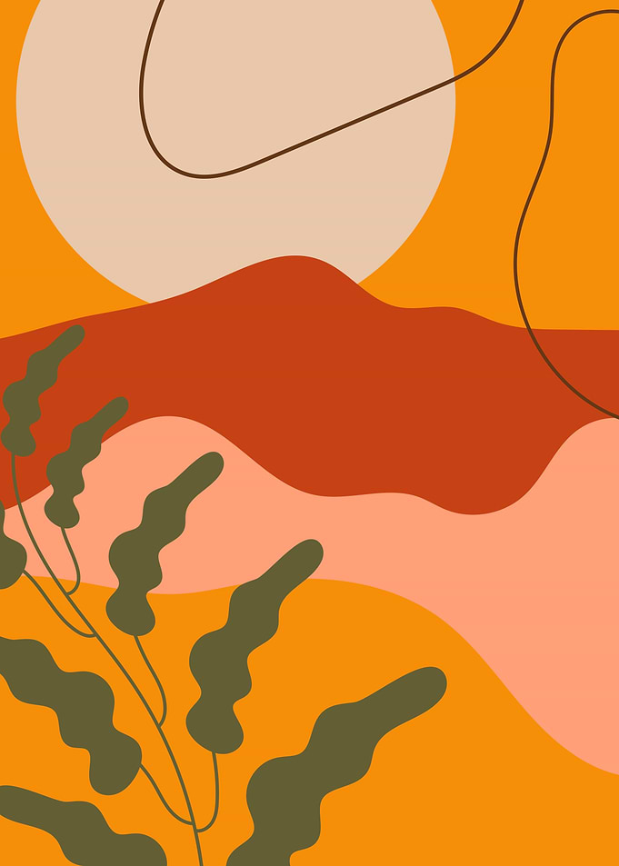 Colorful abstract shapes