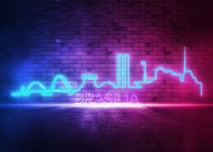 Skyline line Brasilia