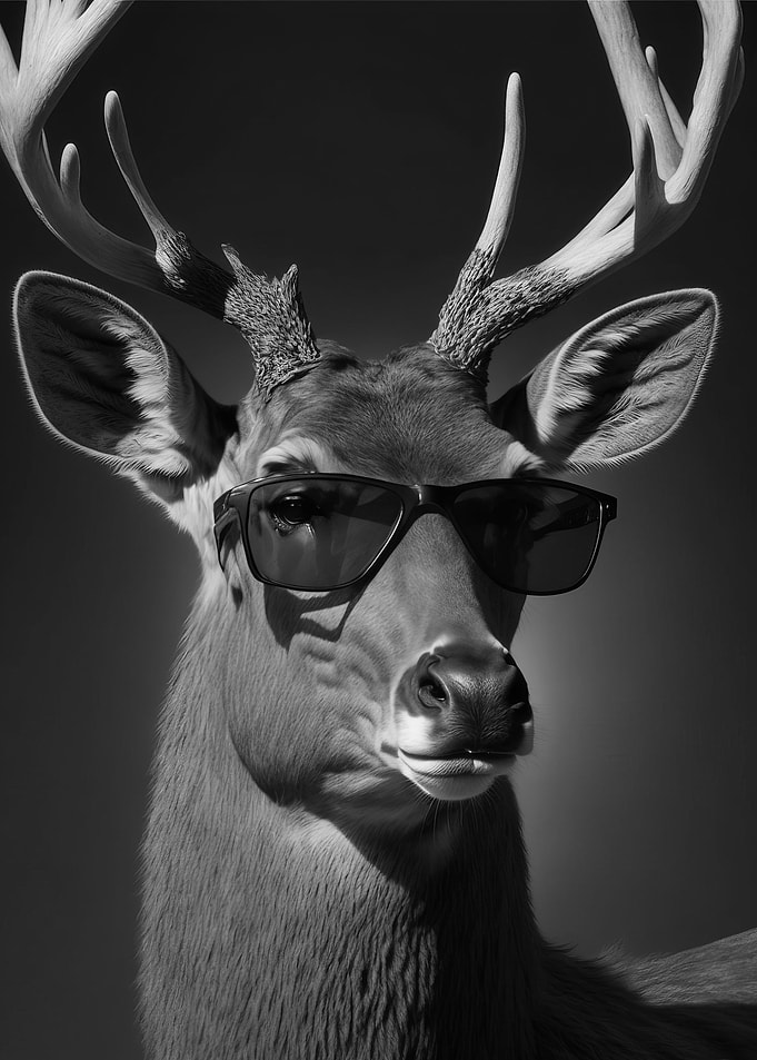 Portrait of a Deer
