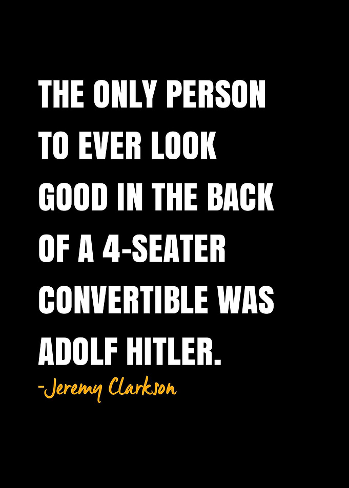 Jeremy Clarkson quote