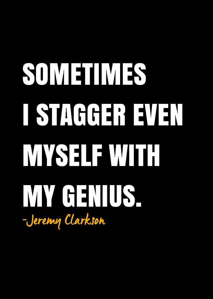 Jeremy Clarkson quote