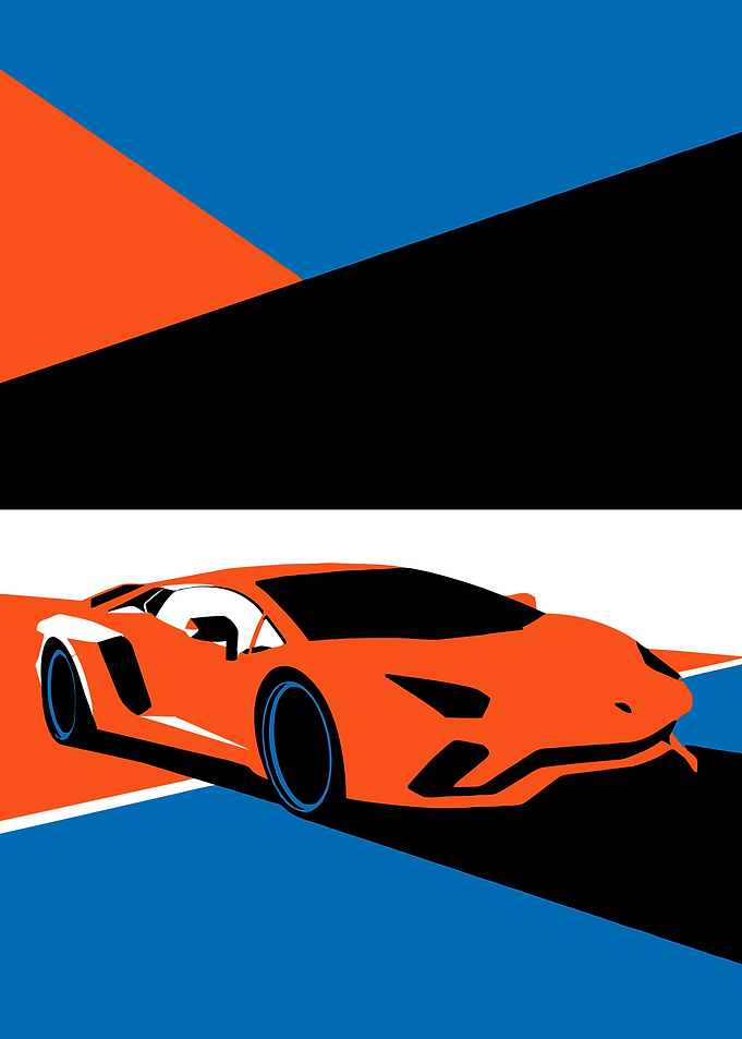 Minimal Car Poster