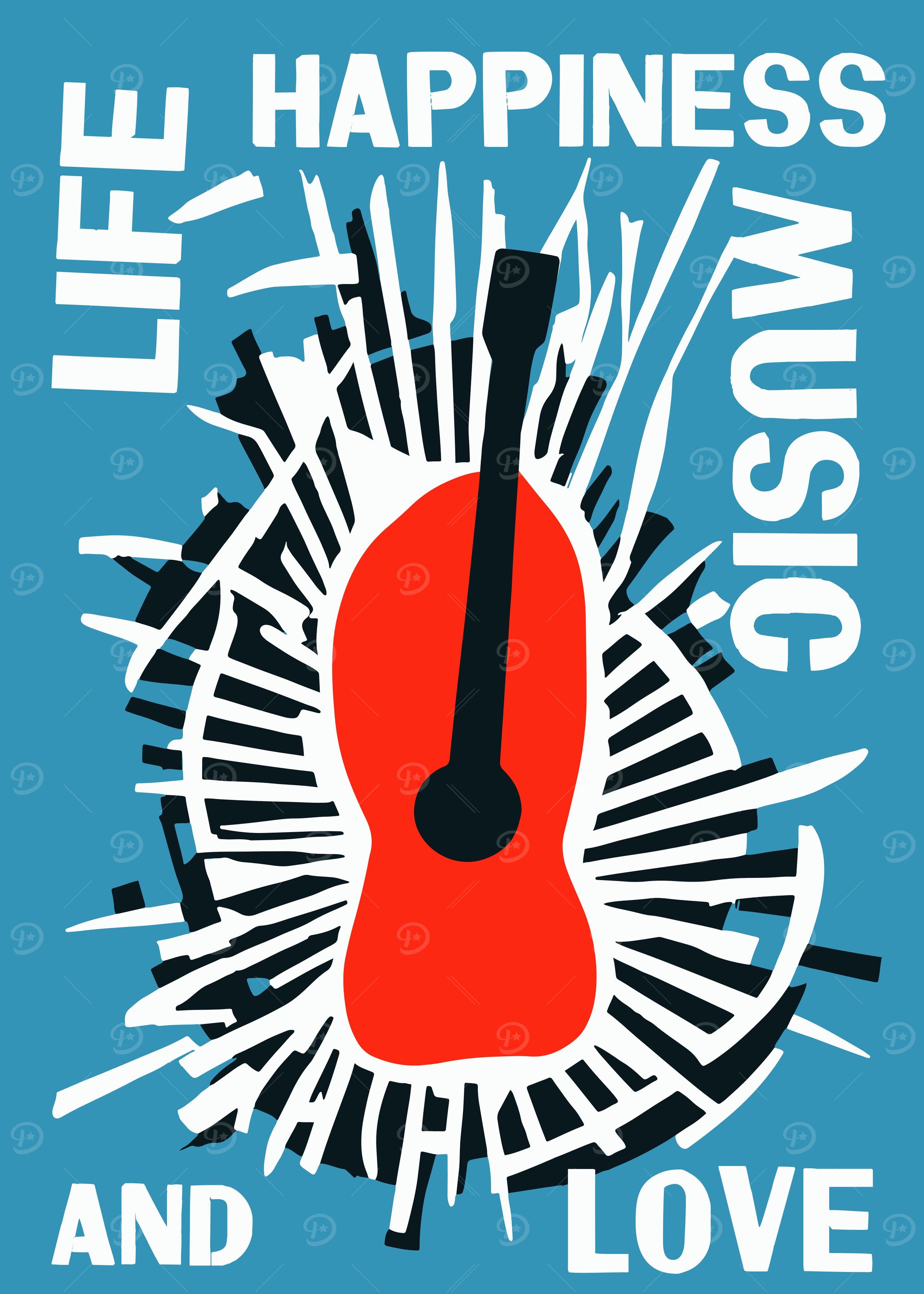Music and Happiness Poster