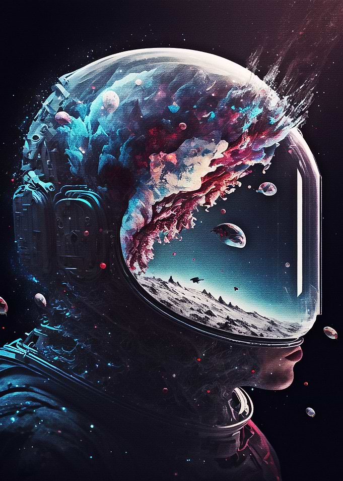Fantasy astronaut