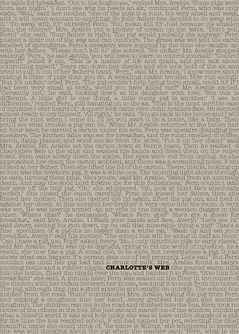 Charlottes Web Book Text