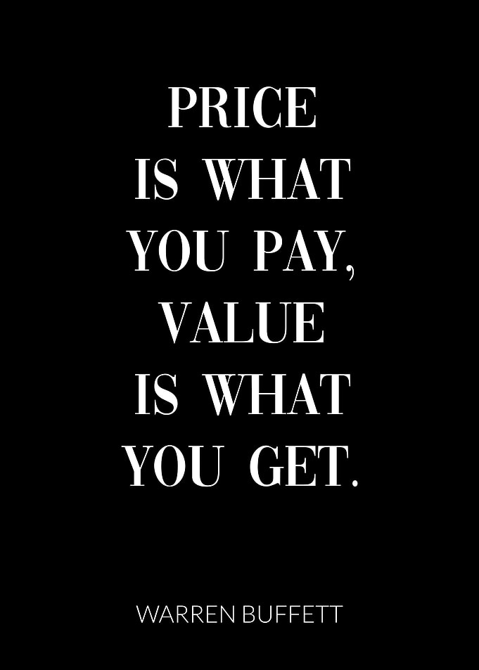 Warren Buffett Price Value