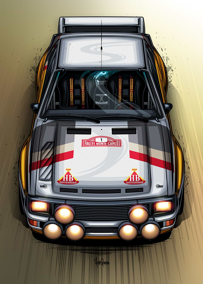 Audi Sport Quattro S1 Art
