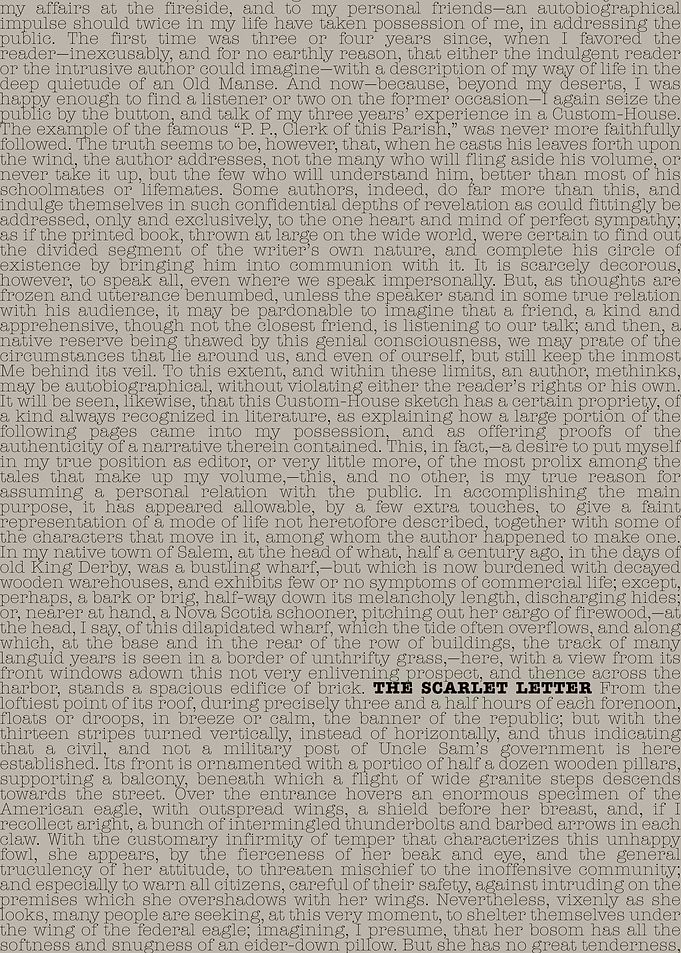 The Scarlet Letter Text