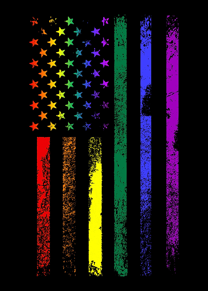 LGBTQ American Flag