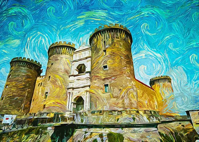 Naples Italy Exquisite Oil