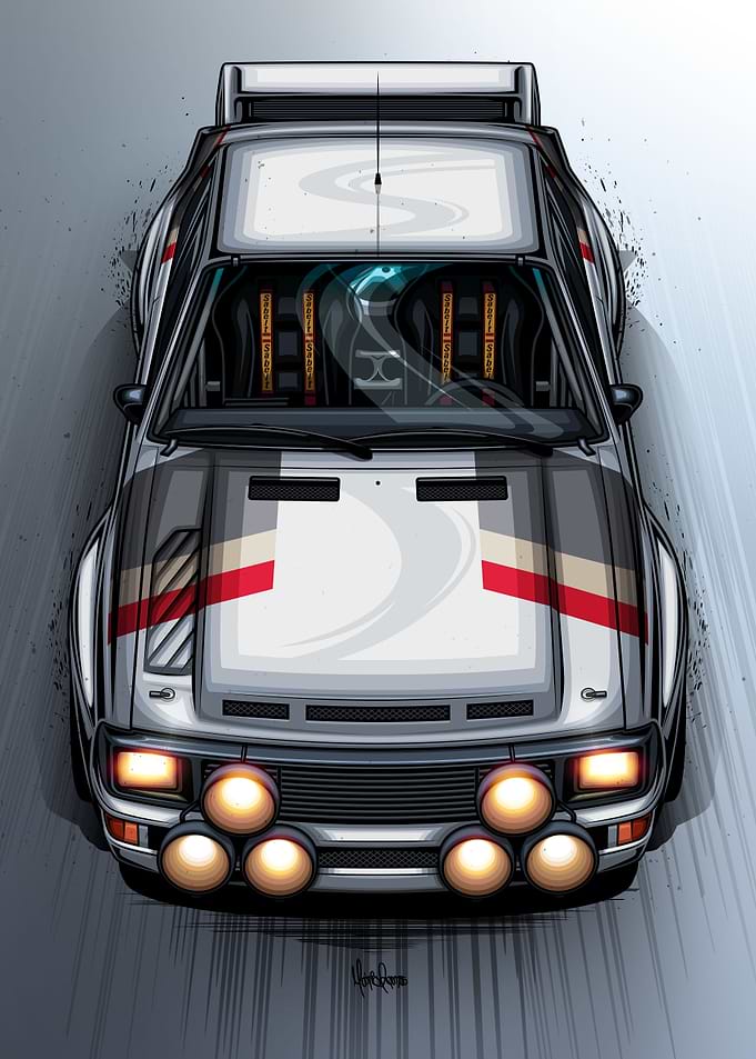 Audi Sport Quattro S1 Art