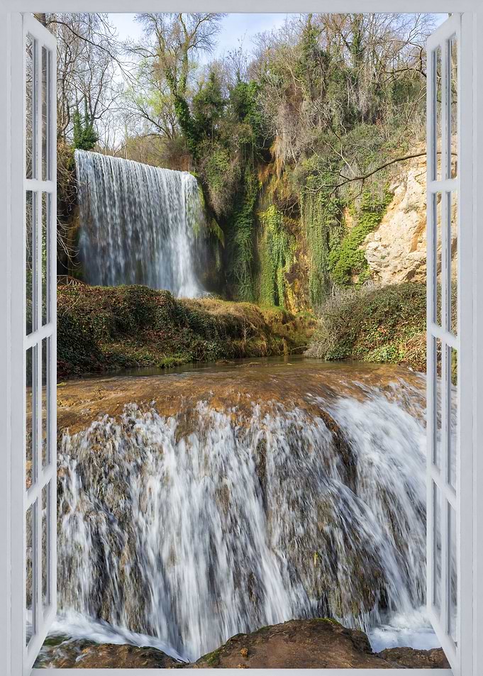 Waterfalls landscapes