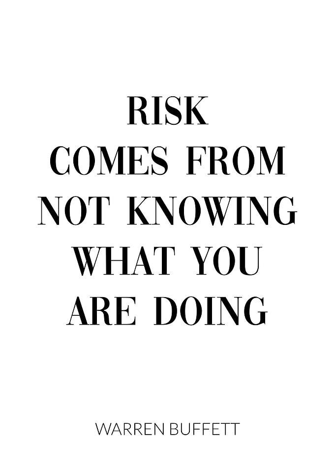 Warren Buffett Risk Quote