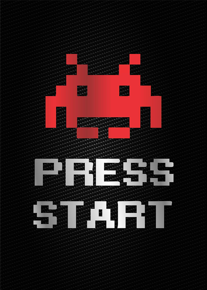 press start