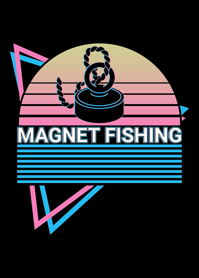 Magnet Fishing Retro