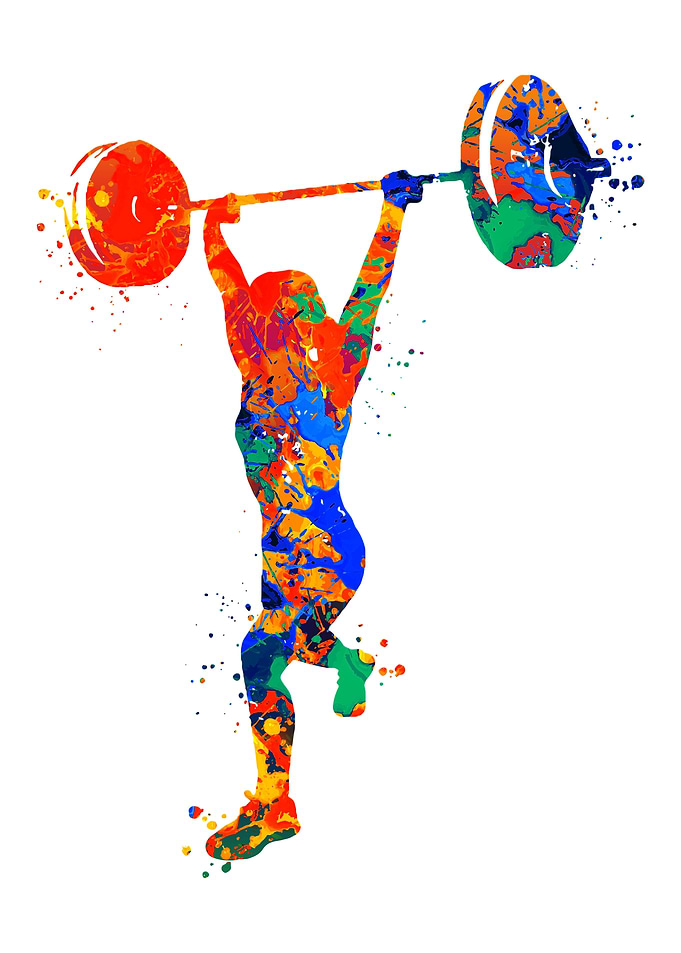 Weight Lifter Woman