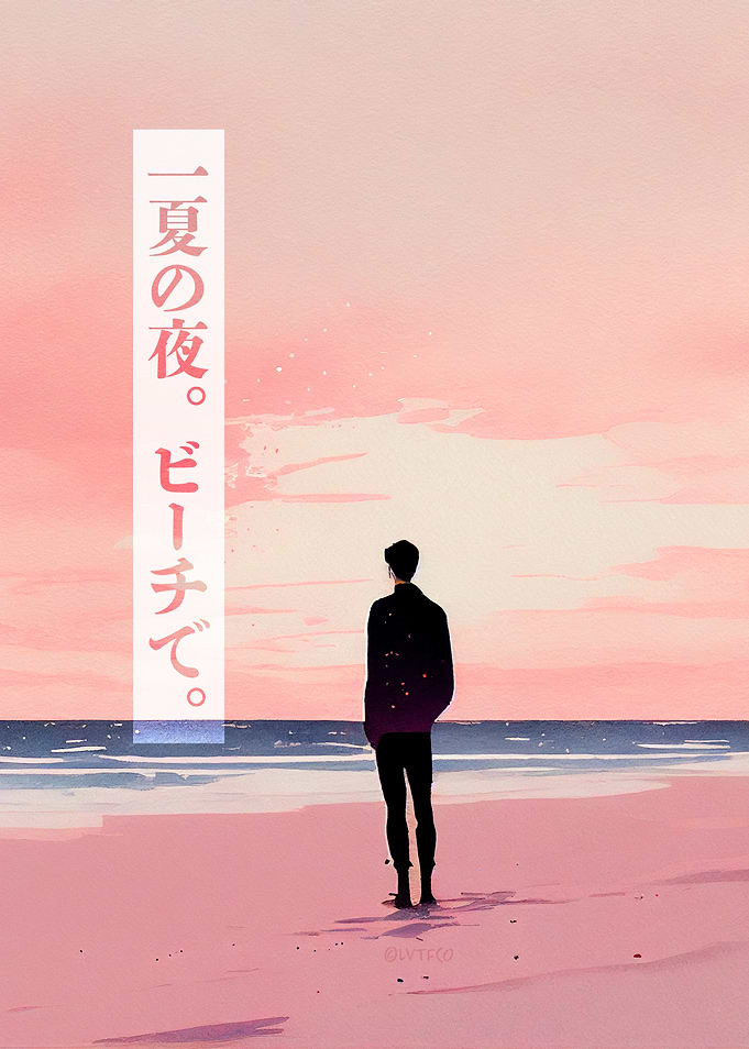 Japanese Sunset Beach
