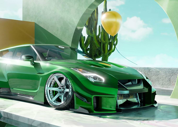 Nissan GT R