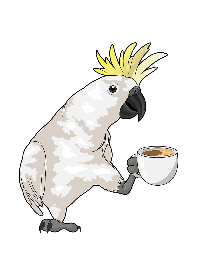 Parrot Coffee Cup