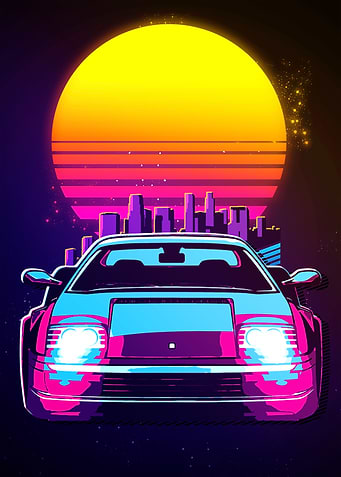 Car retro