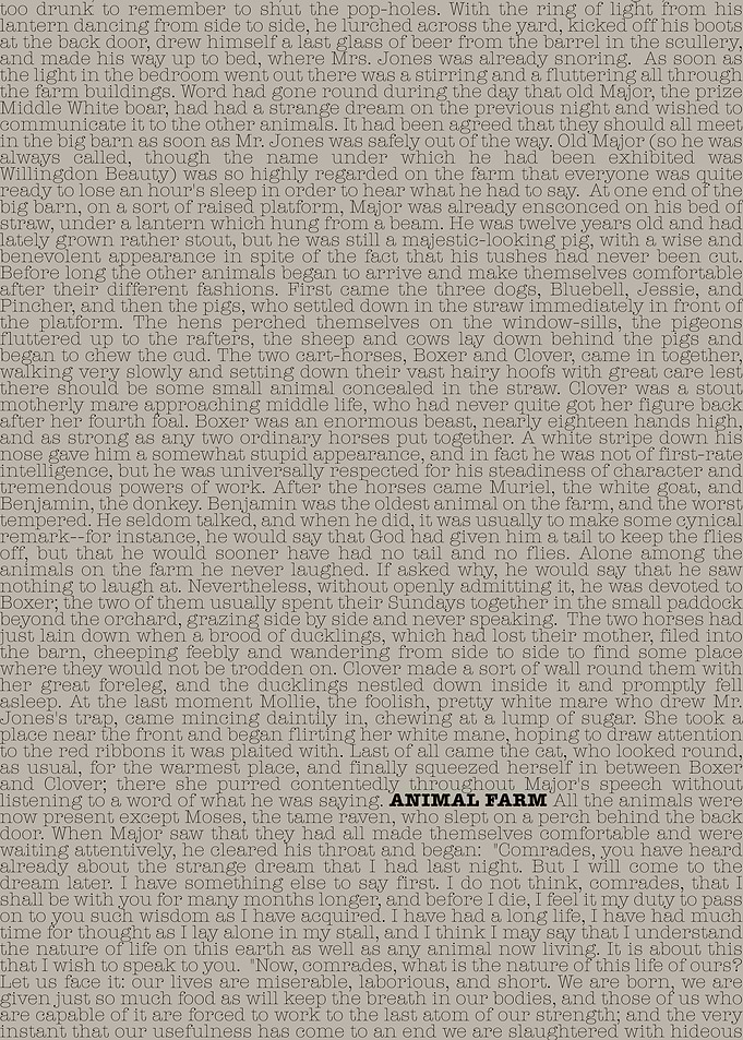 Animal Farm Orwell Text