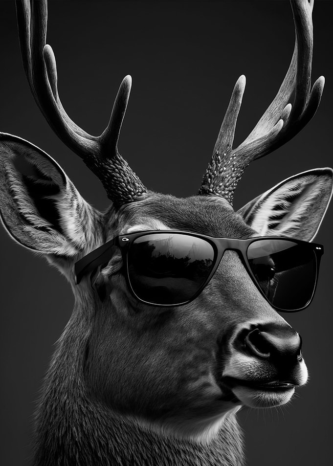 Portrait of a Deer