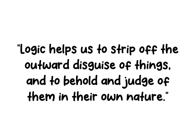 Logic quotes