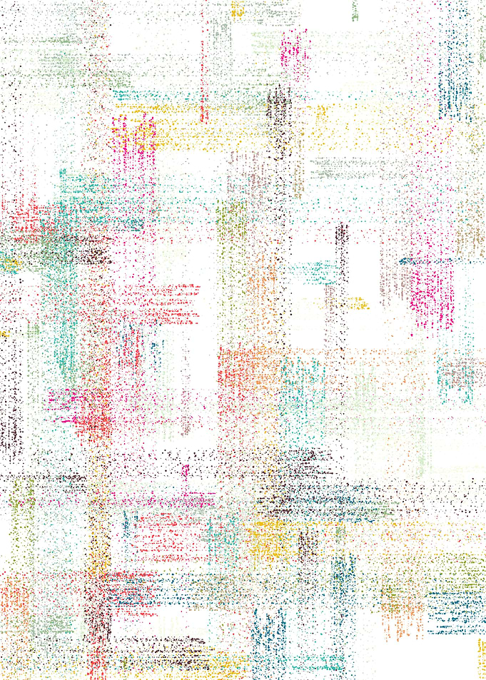 dots paint imitation