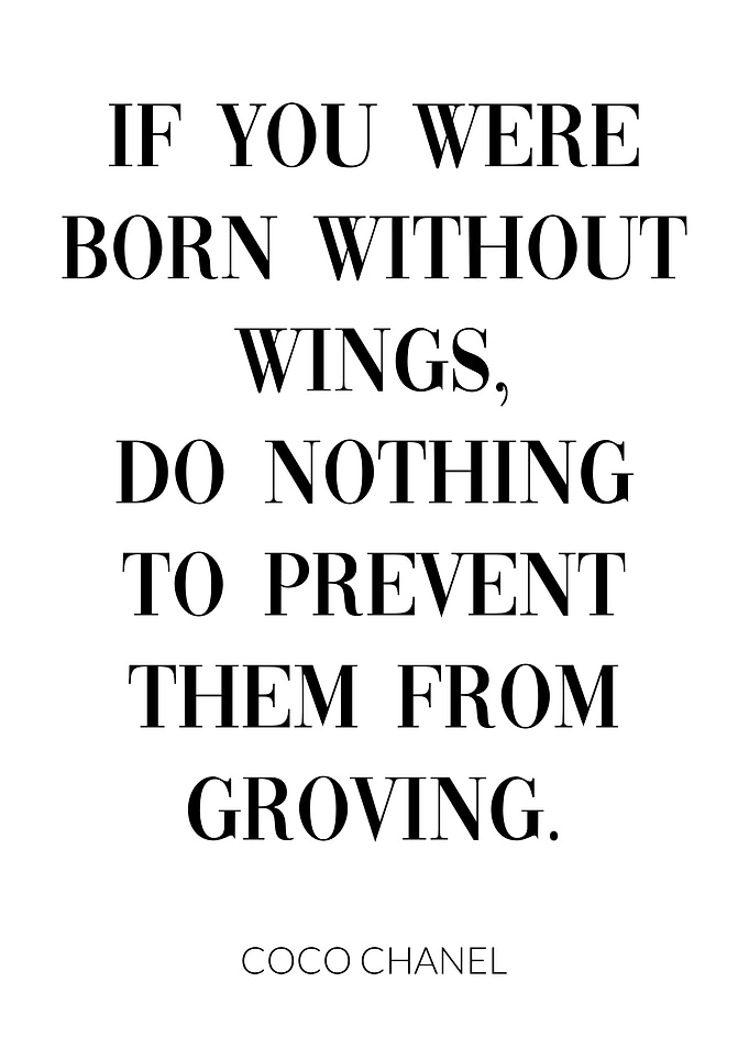 Coco Chanel Quote