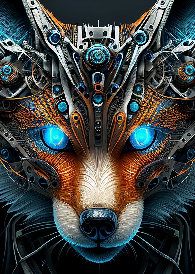 The Vintage Cyborg Fox