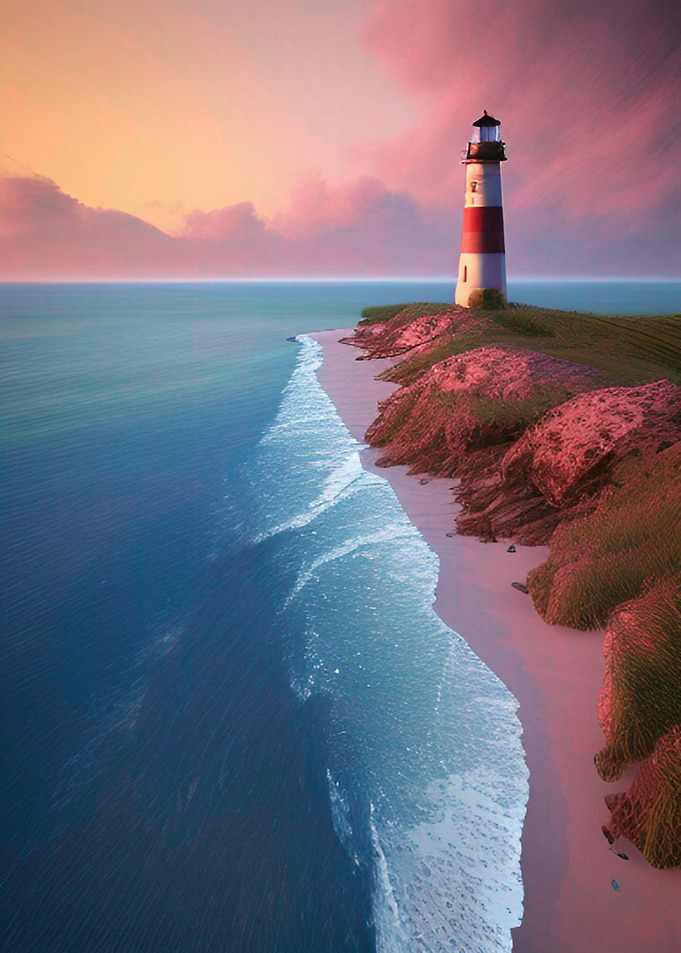 Lighthouse at Sea Beach