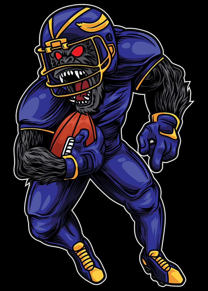 Chimp American Football