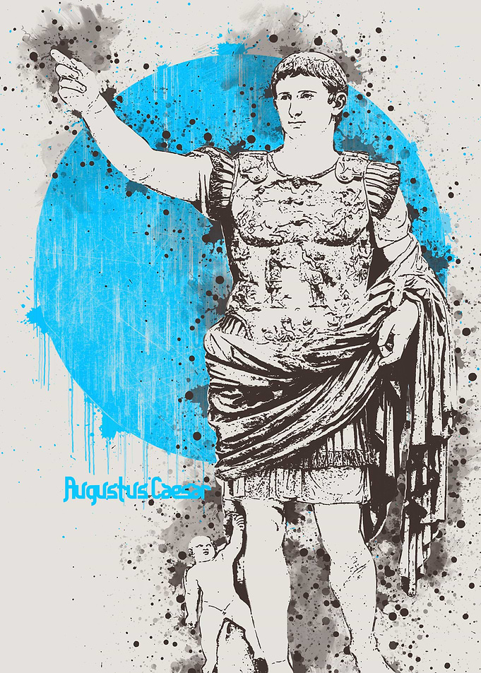 augustus caesar painting