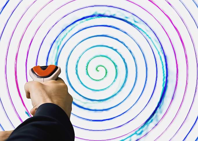 Joystick animation hypnoti