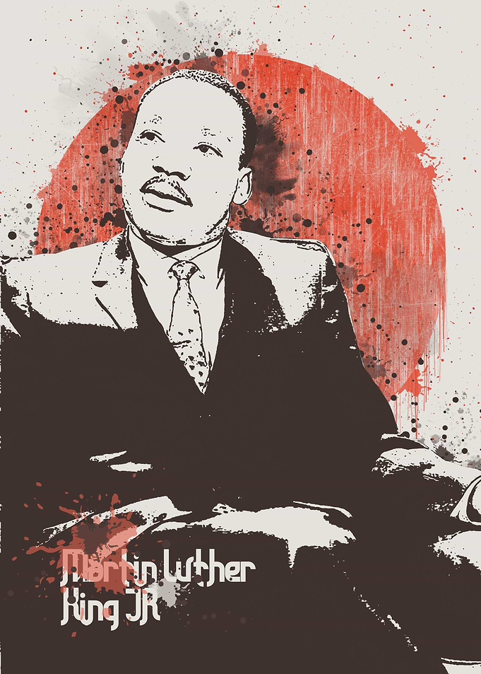 martin luther king jr art