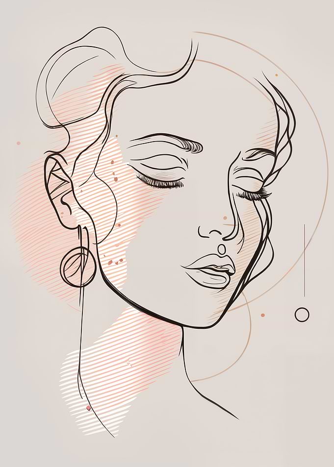 Beautiful Woman Art