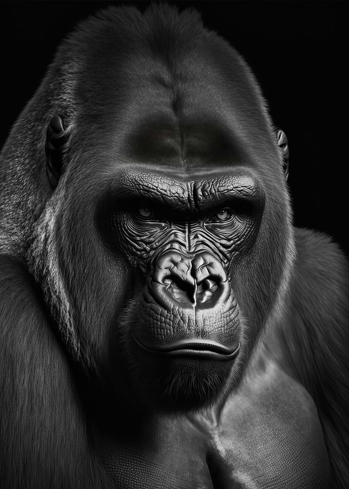 Portrait of a Gorilla