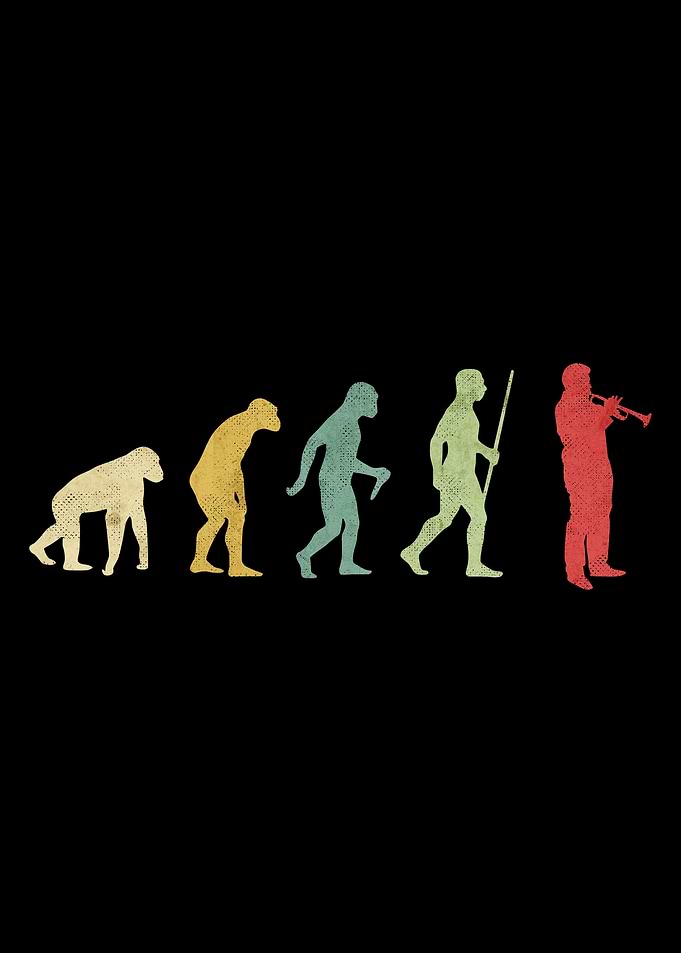 Trumpet Playing Man