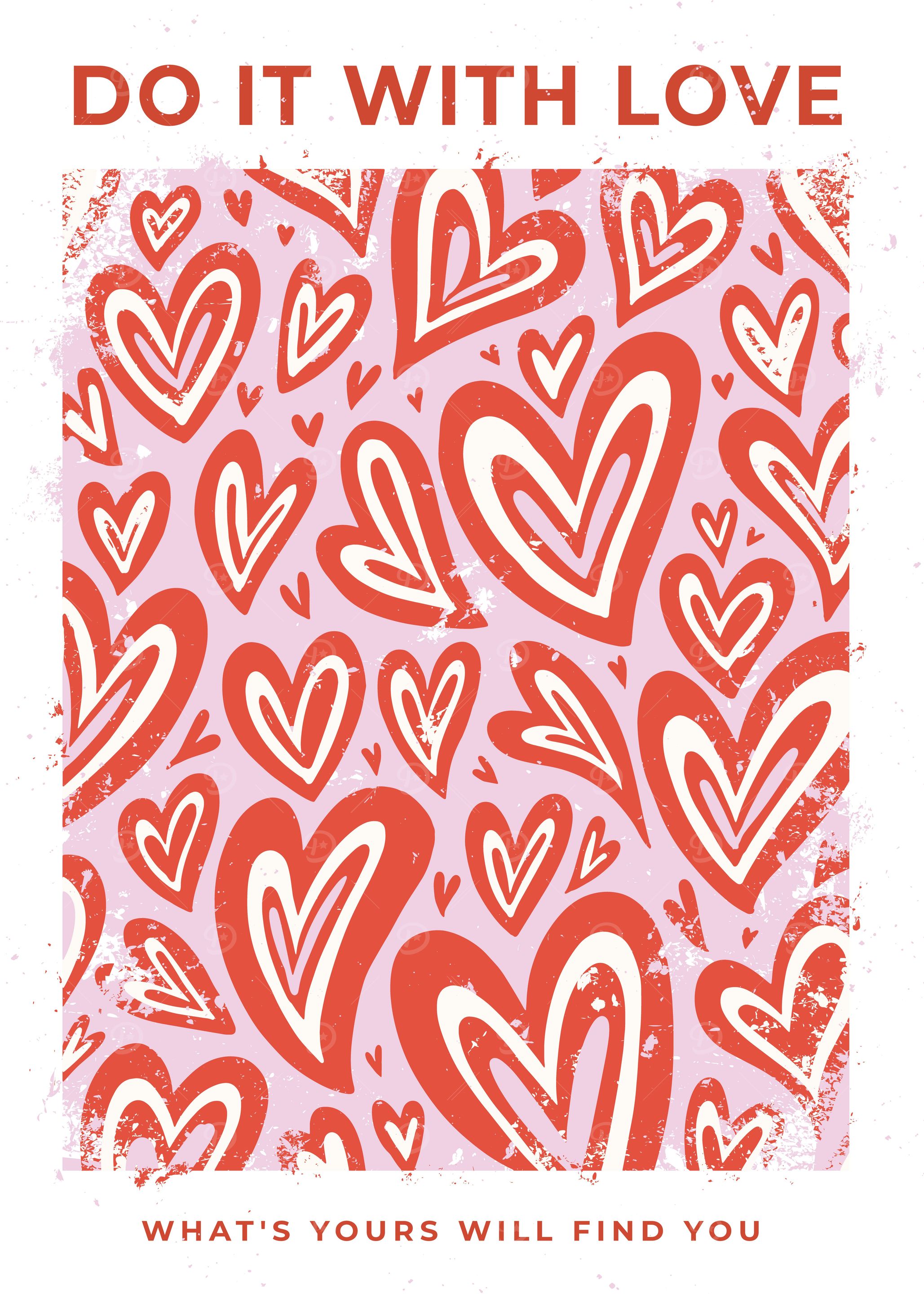 Heart Art Do It With Love