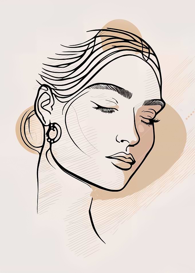 Beautiful Woman Face