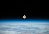 Moon and The Blue Planet