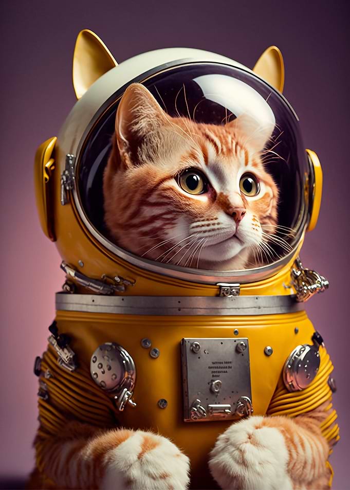 Astronaut Cat