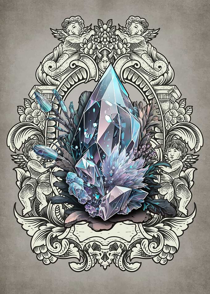 Ice crystal enchanted