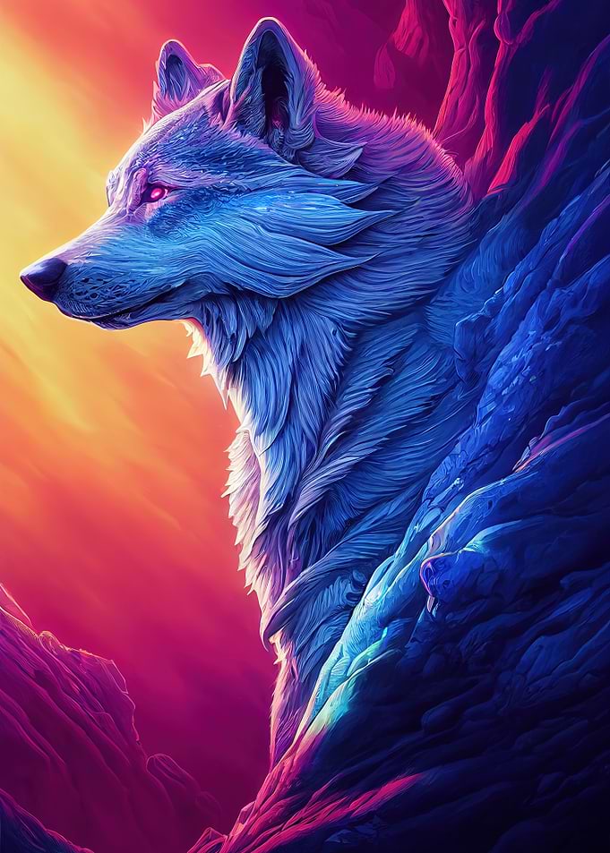 Celestial wolf