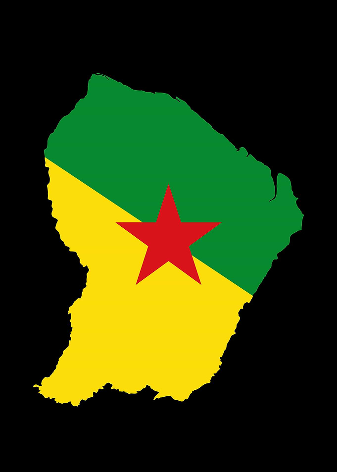French Guiana Map